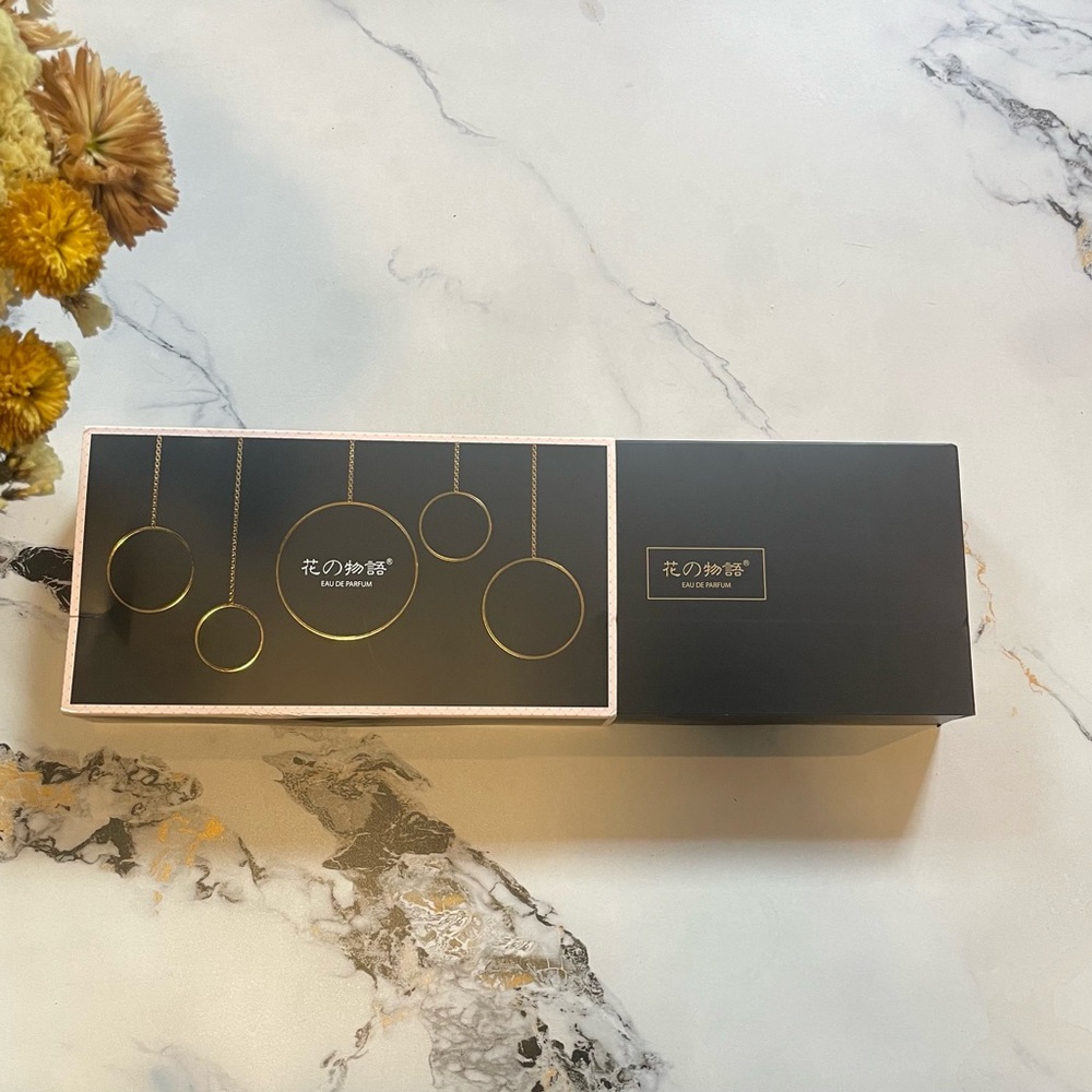 Luxury 4 Piece Designer Perfume Gift Set Long Lasting Elegant Premium Packaging